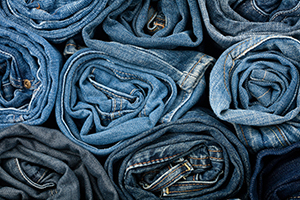A single bale of cotton can make 215 pairs of jeans