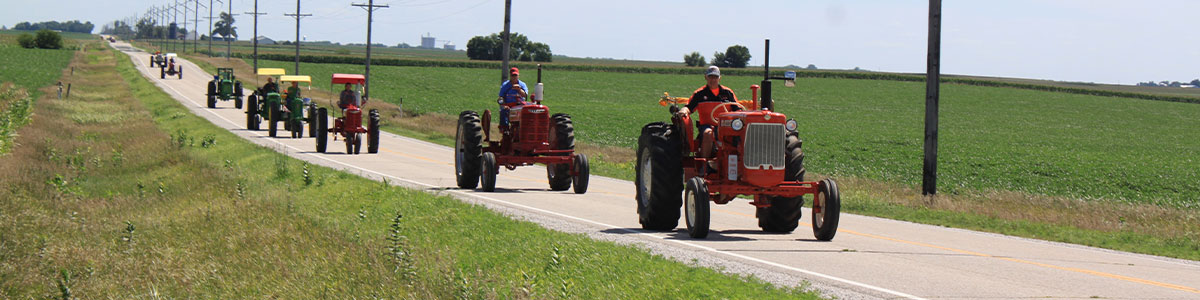 Parade Tractors and Tractor Rides