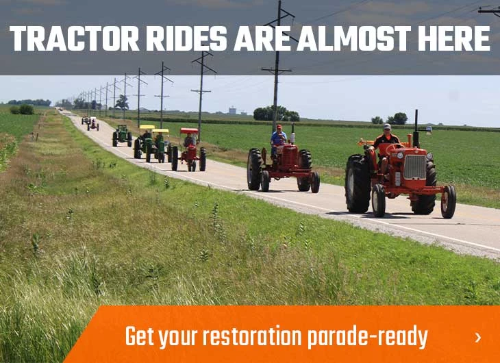 Parades and Tractor Rides are Almost Here