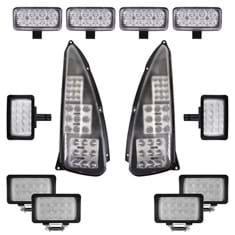 Complete LED Light Kit for New Holland T, TG Series Tractors