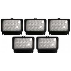 LED Wide Flood Beam Grille Mounted Light Kit for Caterpillar Tractors (Pkg. of 5)