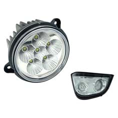 Tiger Lights LED Small Round Headlight Insert for John Deere R Series