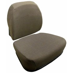 Cushion Set, Dark Brown Fabric, Personal Posture w/ Mechanical Suspension - (2 pc.)