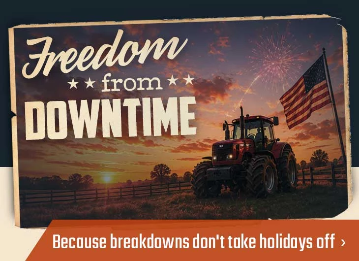 Freedom from downtime - breakdowns don't take time