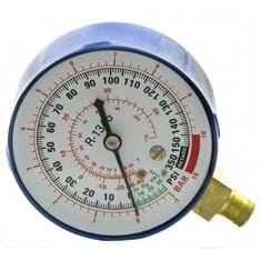 Low Side Replacement Gauge, R134A, Blue