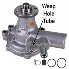 Water Pump w/ Hub &amp; Mounting O-Rings - New