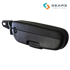 Sears Arm Rest, RH, Black Molded Duratex