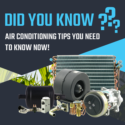 Air Conditioning Tech Tips for Farm Equipment