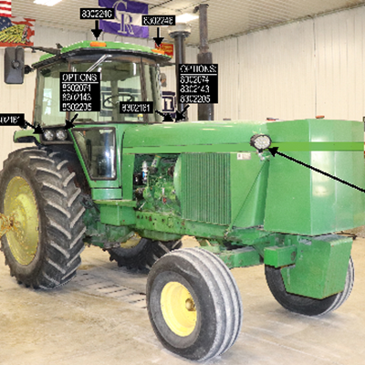 Get your John Deere 40 Series Tractor Ready for Spring with LED Lights and Cab Interior from Hy-Cap