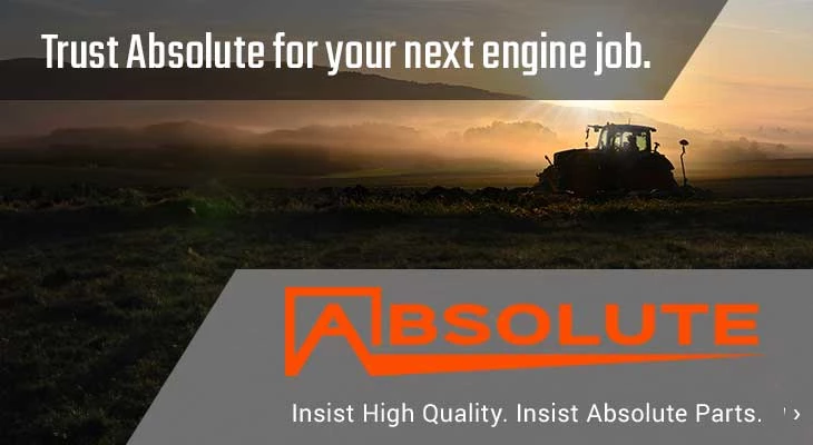 Trust Absolute for your next engine job.