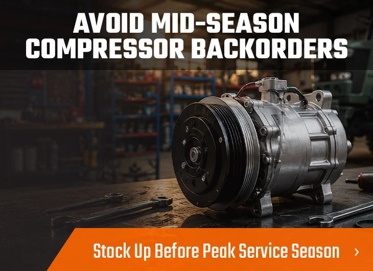 Avoid Mid-Season Compressor Backorders
