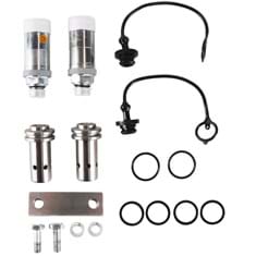 Faster Hydraulic Coupler Kit, Push-Pull, Male, Genuine OEM Style