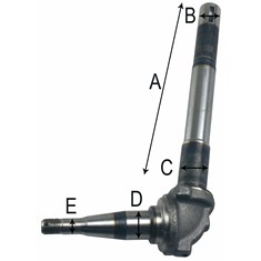 Spindle, 2WD, LH