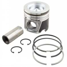 Piston &amp; Rings, Standard, 59.5mm bowl diam., 7mm from top of piston to top of 1st ring