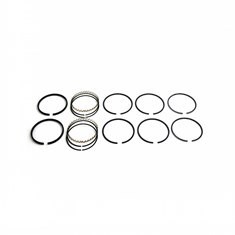 Piston Ring Set, 3-3/32, 2-1/4, 4.1875&quot; Bore, 2 Cylinder Set