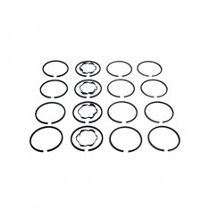 Piston Ring Set, Standard, 2-3/32, 1-5/16, 3.750&quot; bore, 1 cylinder set; 2-5/32&quot; oil rings for single groove
