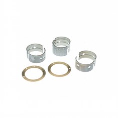 Main Bearing Set, Standard, flangeless front with thrust washers