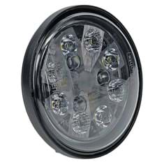 Tiger Lights Industrial 24W LED Sealed Round Hi-Lo Beam w/ Screw Connection
