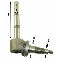 Spindle, 2WD, RH