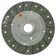 9-1/2&quot; PTO Disc, Woven, w/ 1-11/16&quot; 26 Spline Hub - Reman