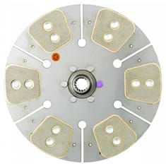 12&quot; Transmission Disc, 6 Pad, w/ 1&quot; 15 Spline Hub - New