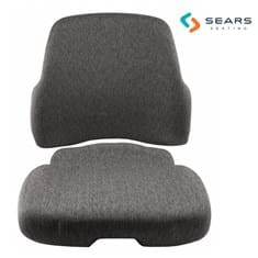 Cushion Set, Gray Fabric, Genuine Sears w/o Heat Switch - (2 pc.)