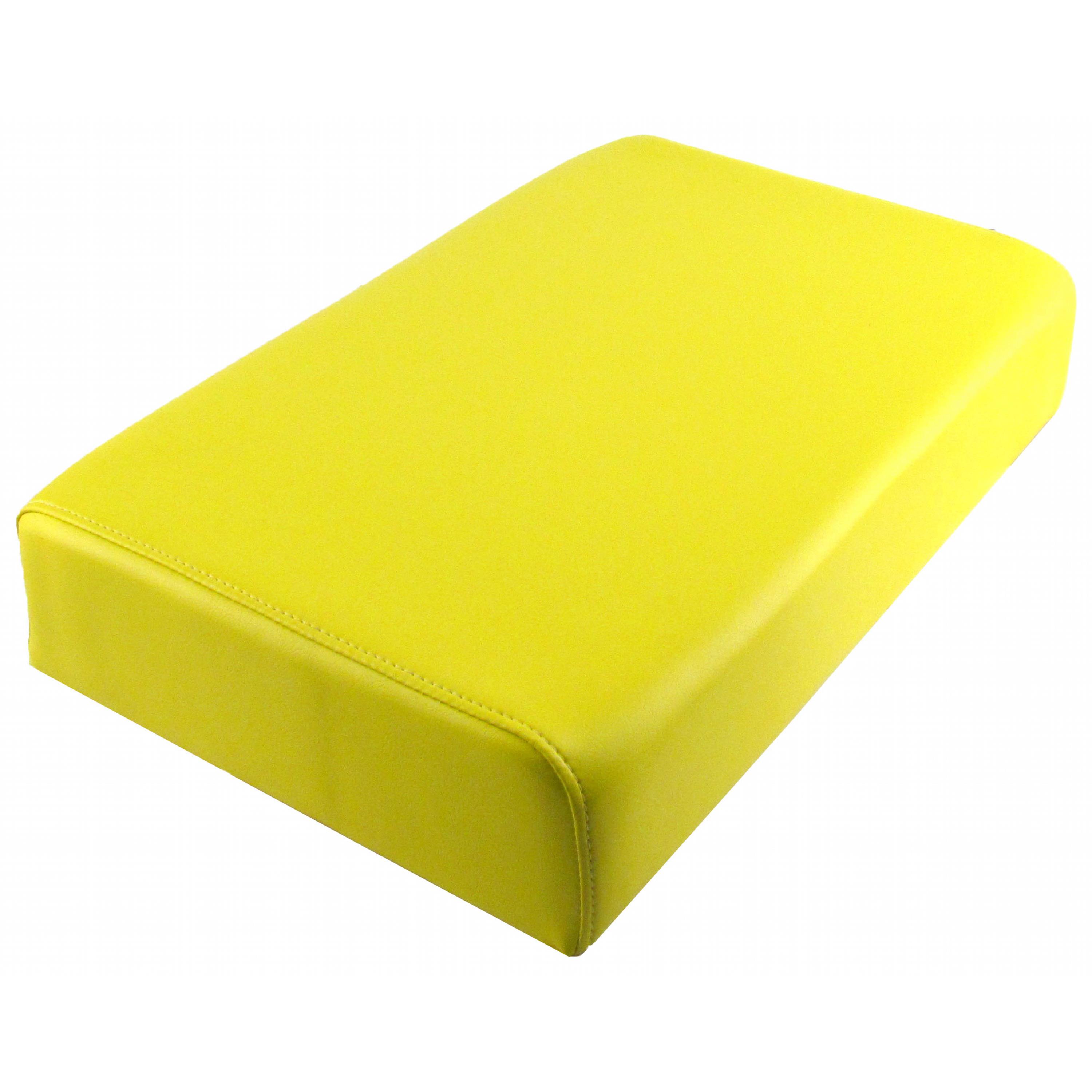 SR26932 | Seat Cushion, Yellow Vinyl, w/ Electric Start | Seats and