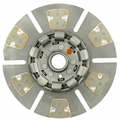 13&quot; Transmission Disc, 6 Pad, w/ 1-3/4&quot; 27 Spline Hub - Reman